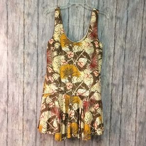 Free People NWT floral dress festival sleeveless
